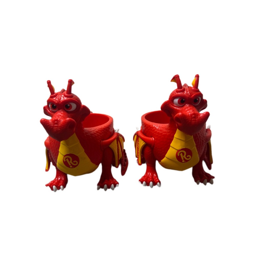 Ringling Bros & Barnum & Bailey Circus Dragon Souvenir‎ Cup/Bowl Set of 2